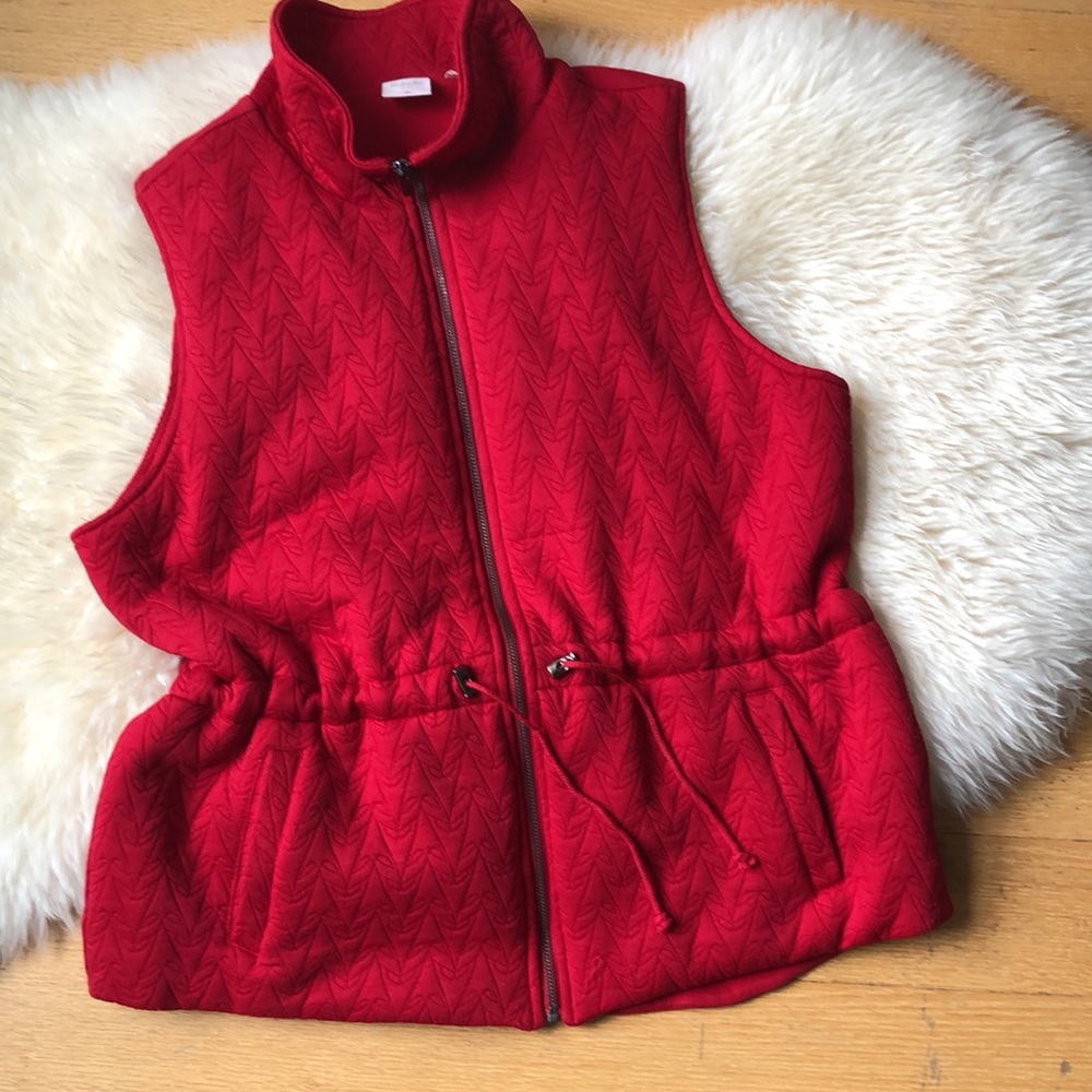 Rafaella Sport red vest